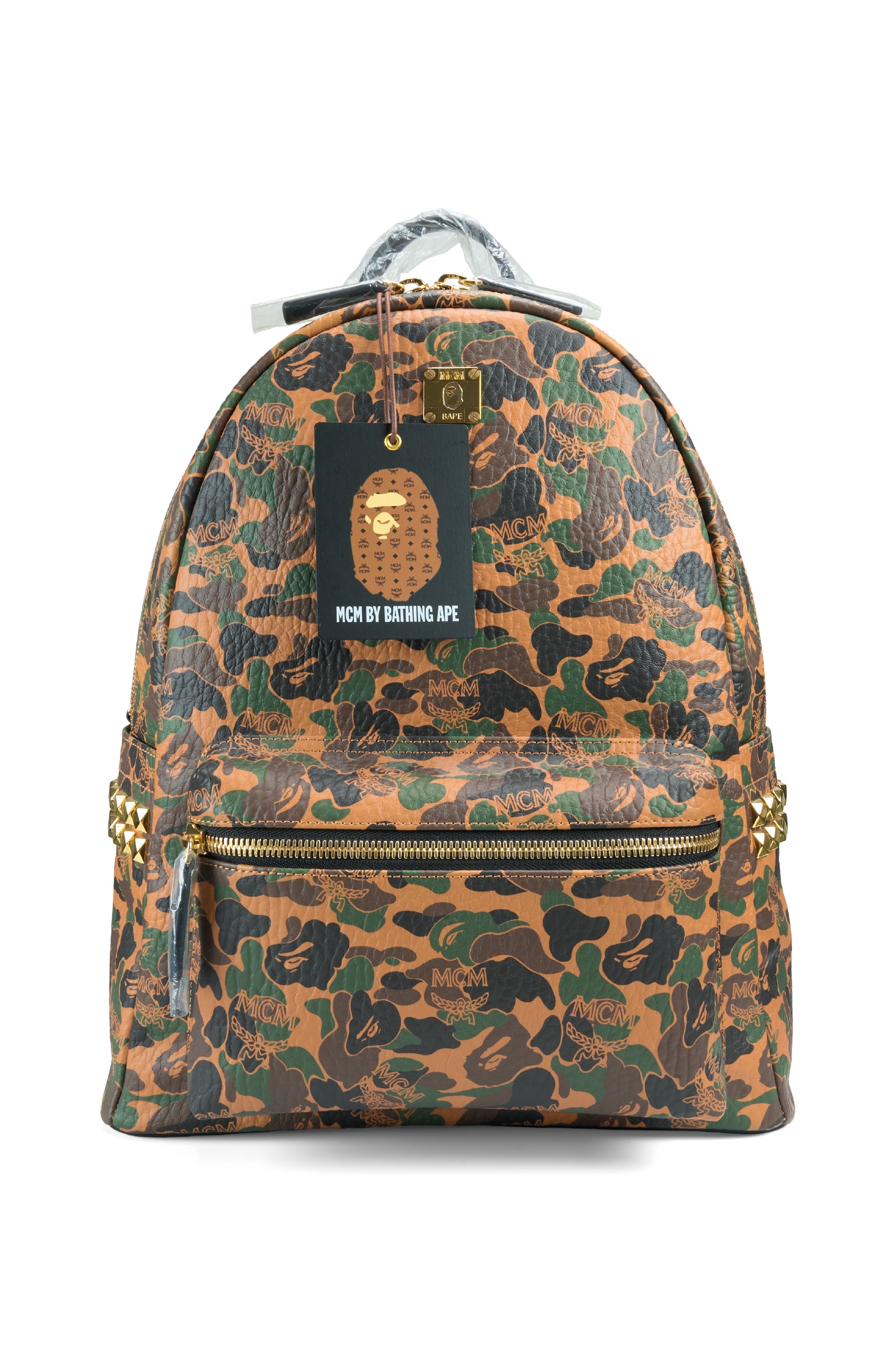 Bape MCM Stark Backpack Visetos Camo – YFIFTEEN Bangkok