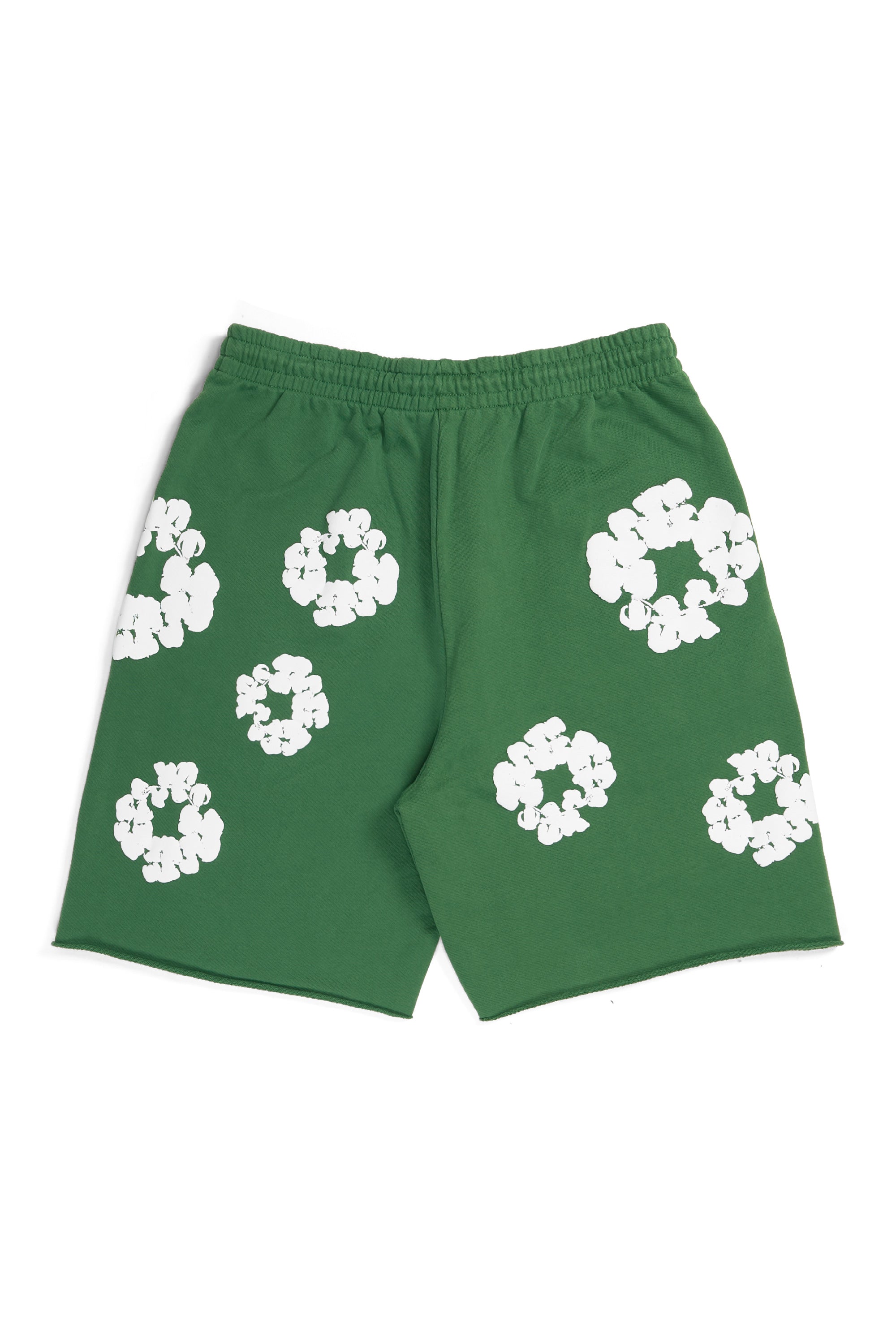 Cotton Wreath Shorts Green