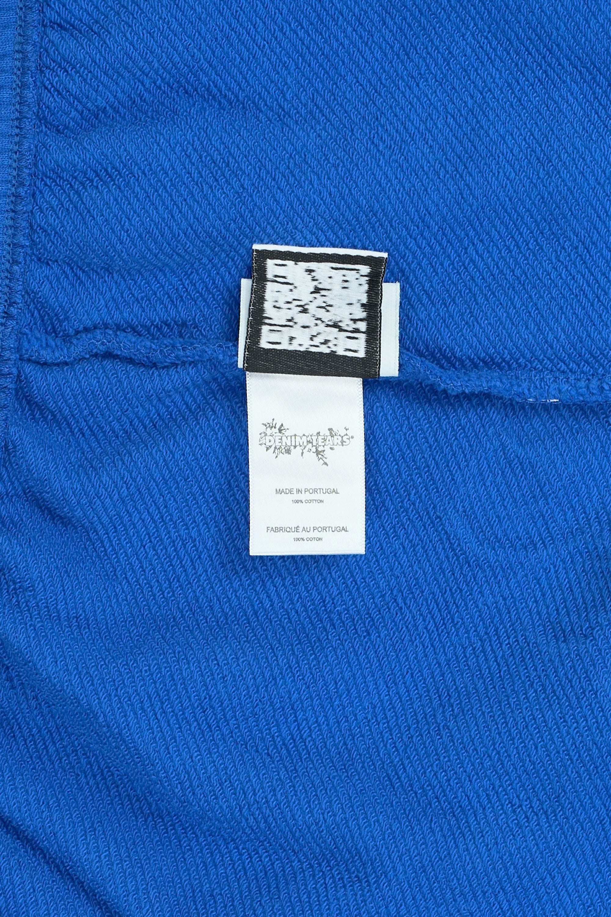 Cotton Wreath Shorts Blue