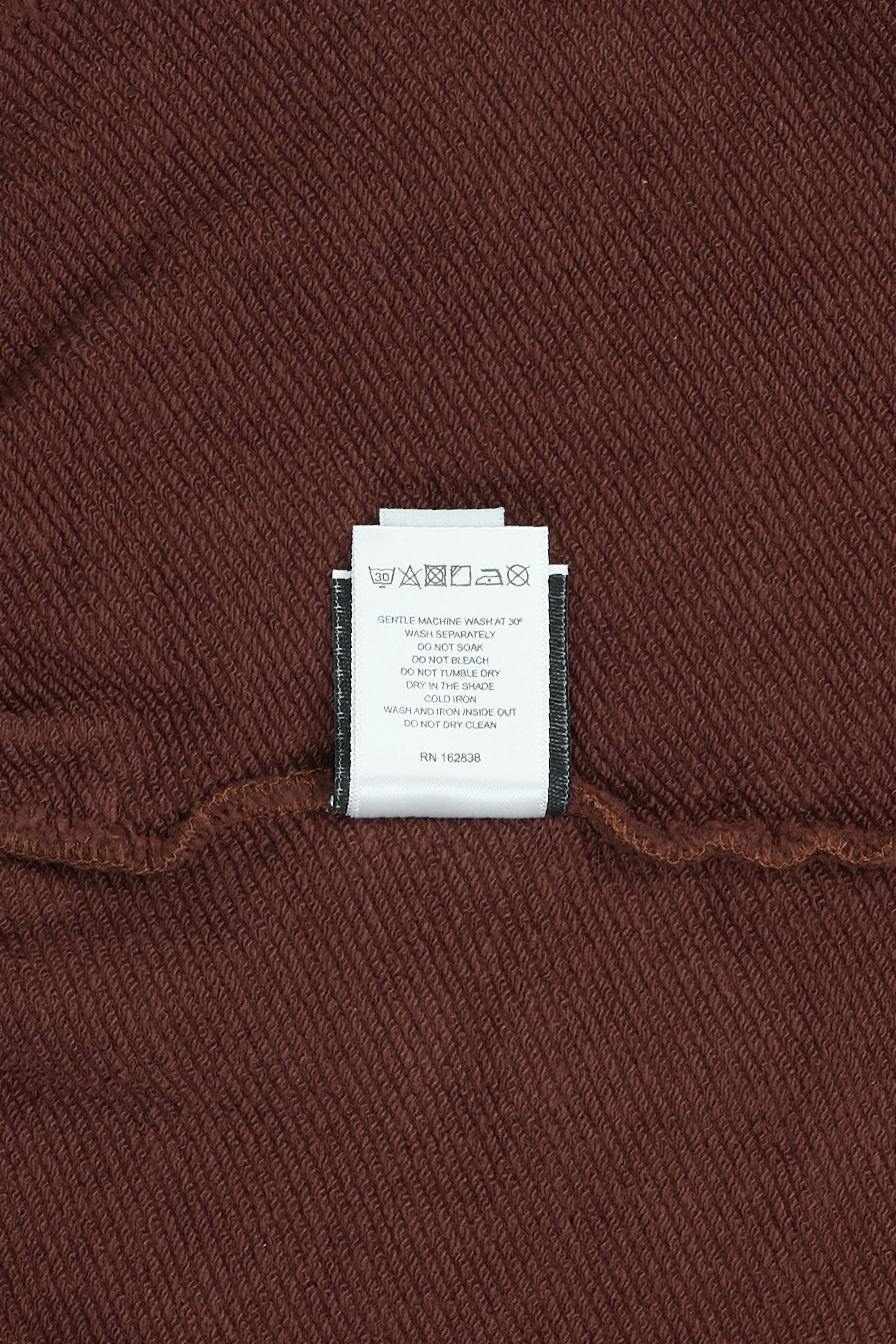 Mono Cotton Wreath Sweat Shorts Brown