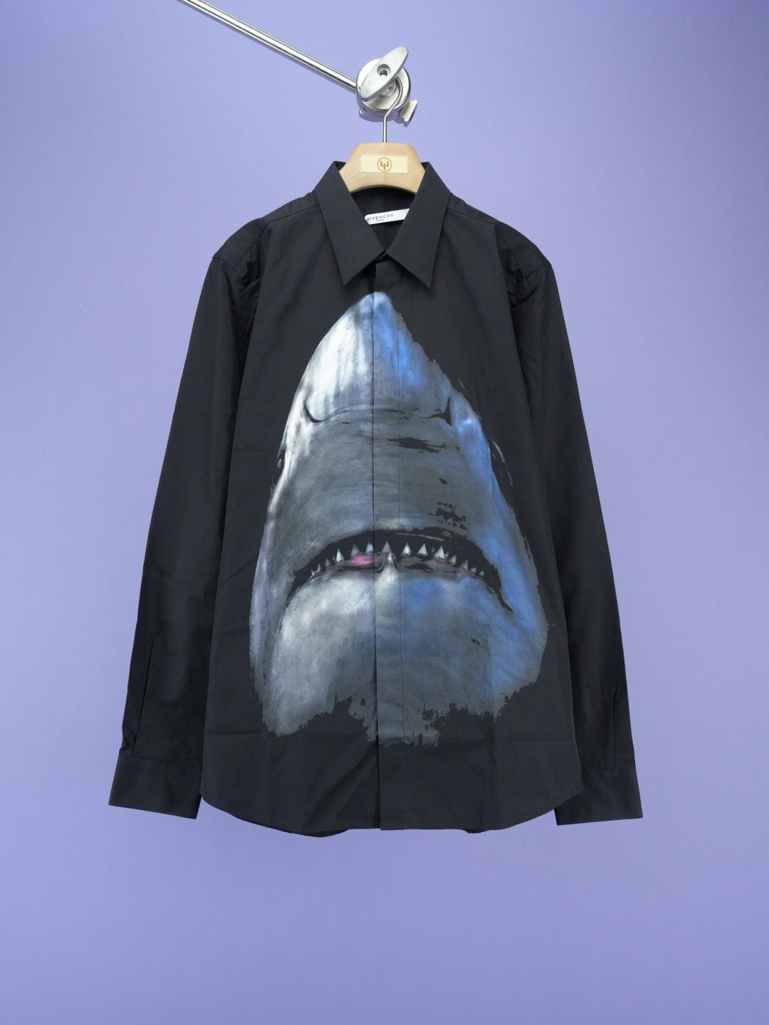 Givenchy Shark Shirt Black YFIFTEEN