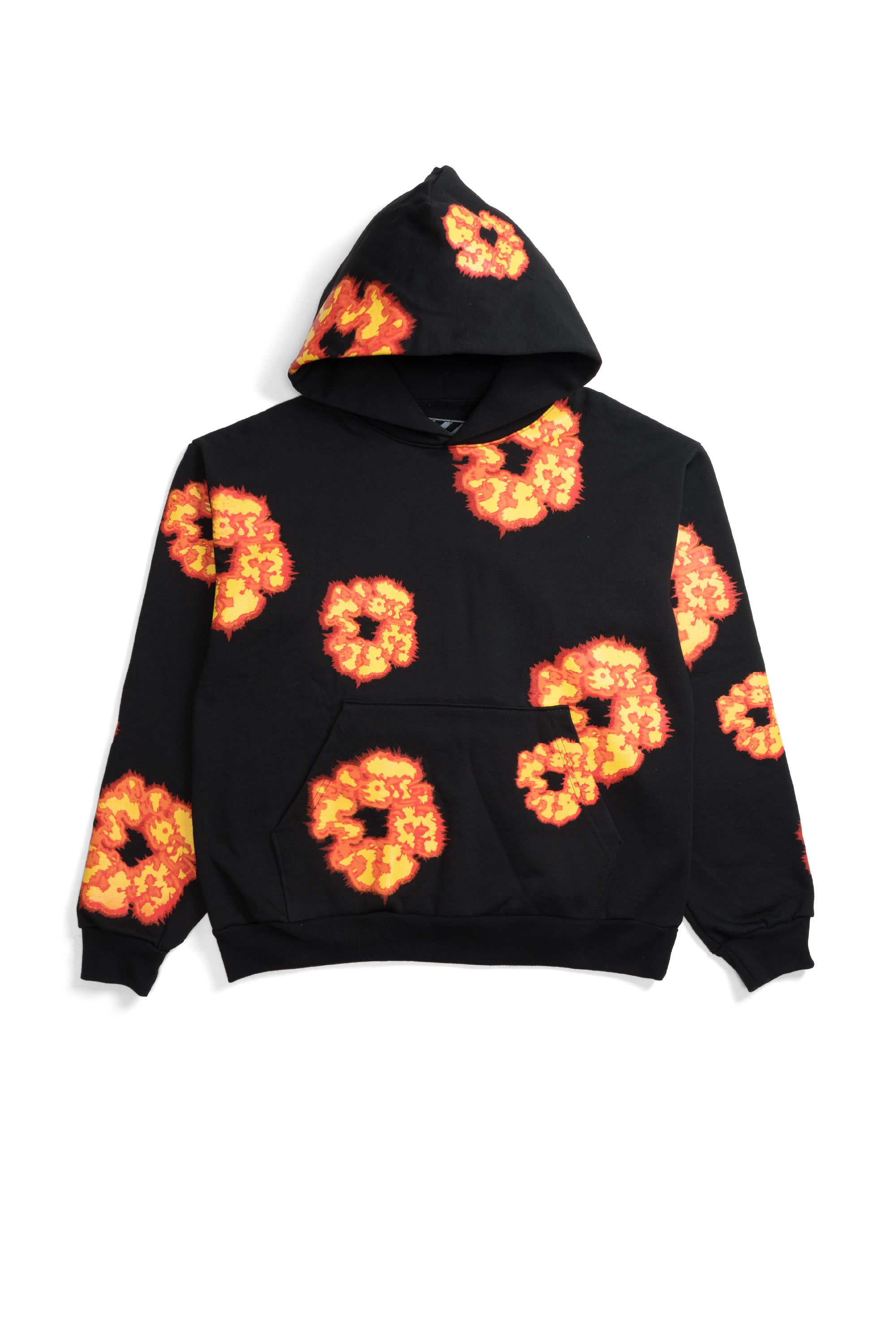 Wreath Hoodie Black