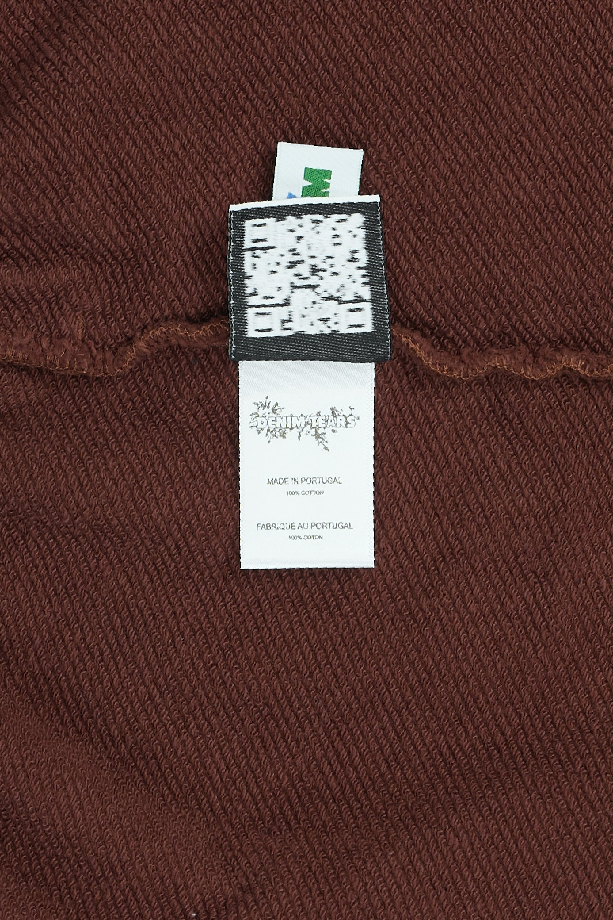 Mono Cotton Wreath Sweat Shorts Brown