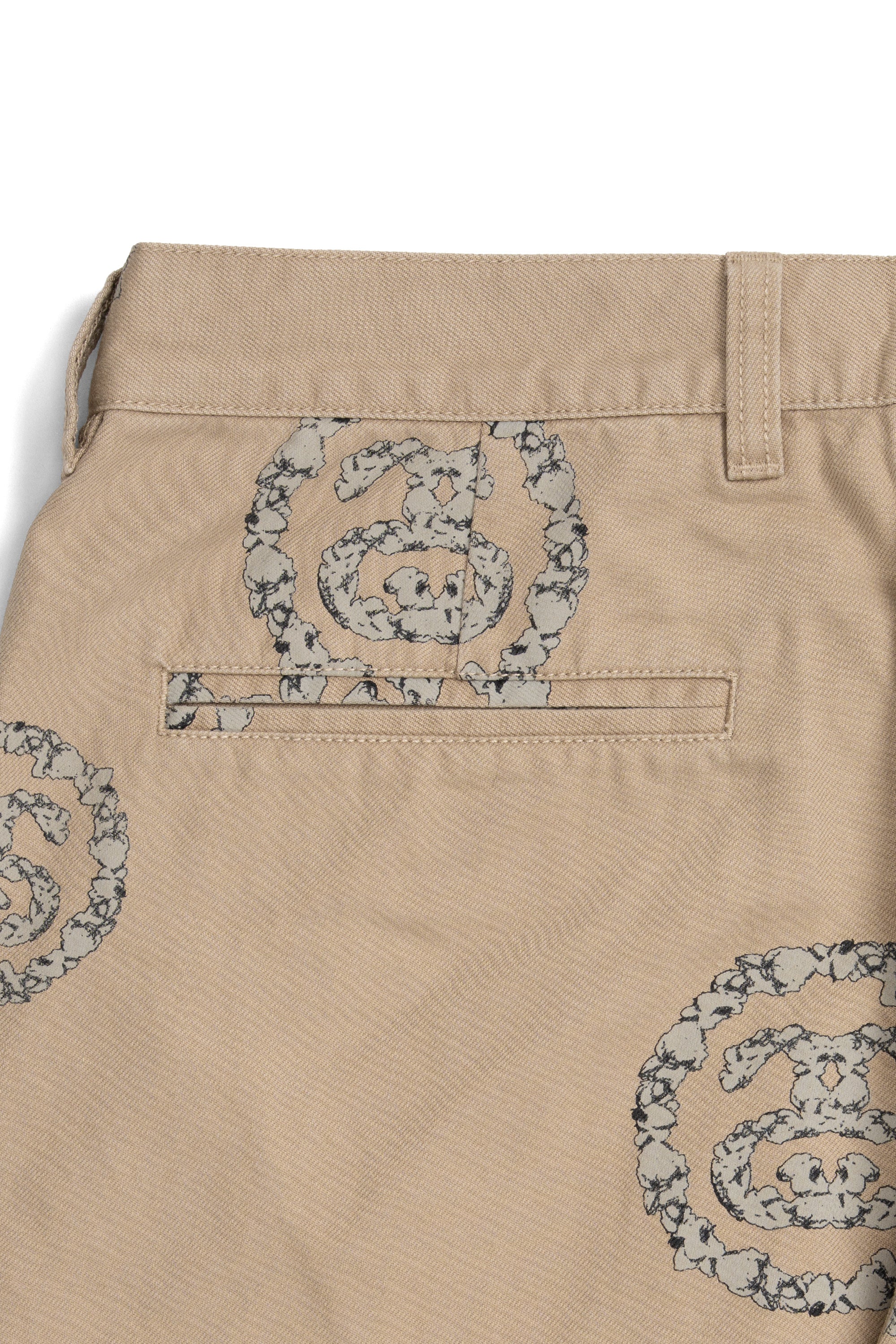 Denim Tears / Stussy Double S Wreath Chino Pants Khaki – YFIFTEEN