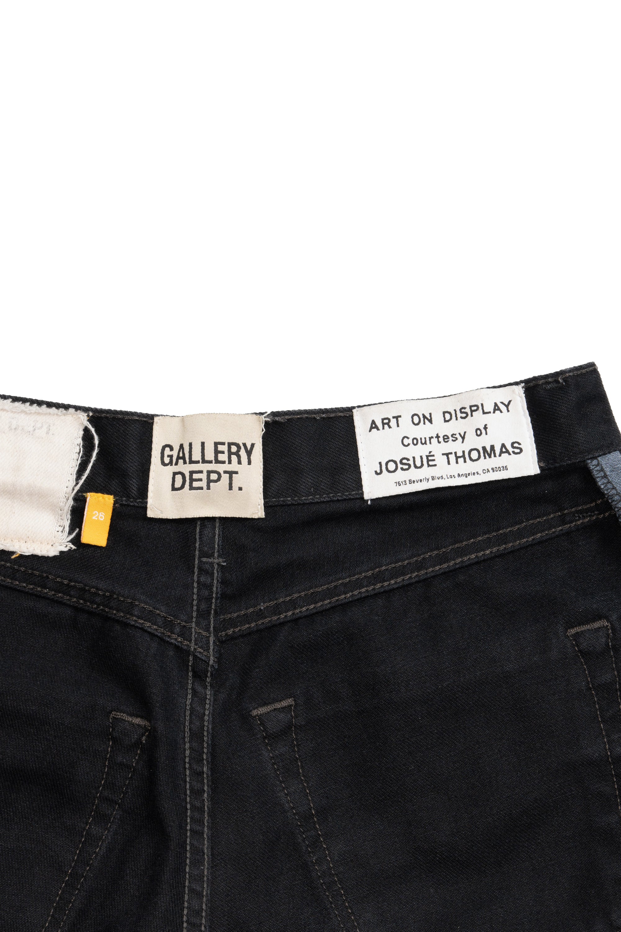 La Flare Jeans Black