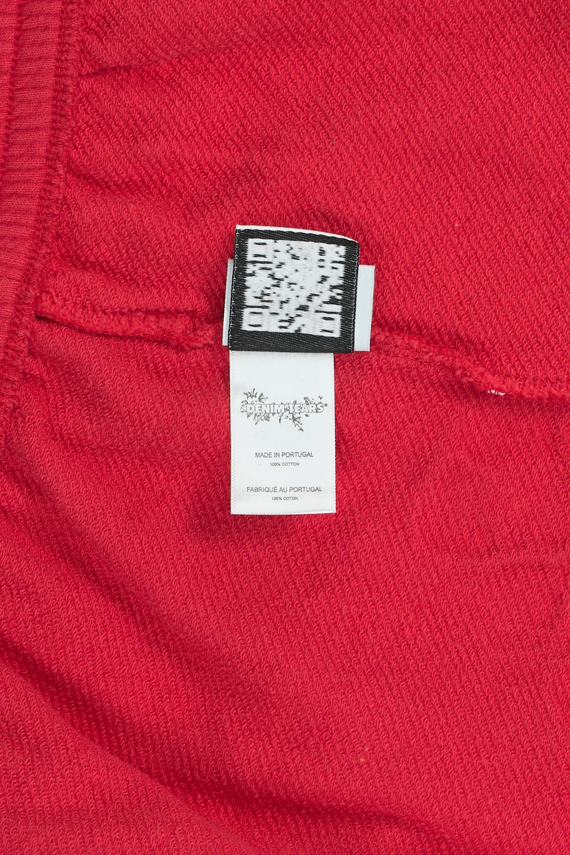 Cotton Wreath Shorts Red