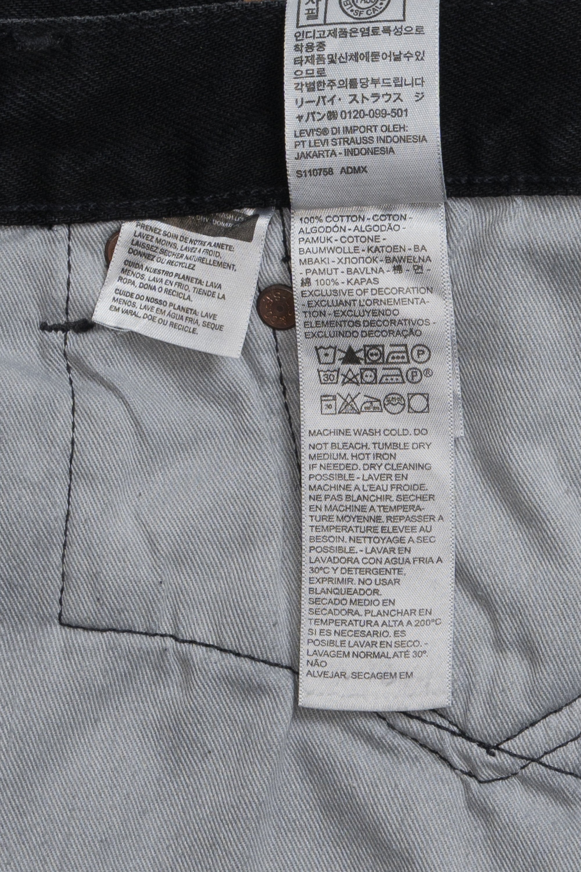 501 Jeans Black