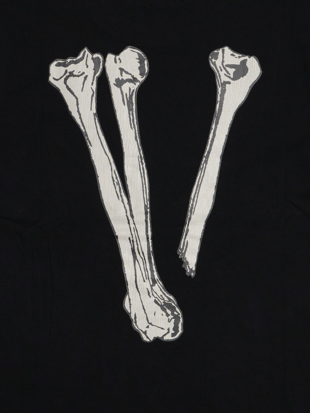 Vlone Skull & Bone Tee Black