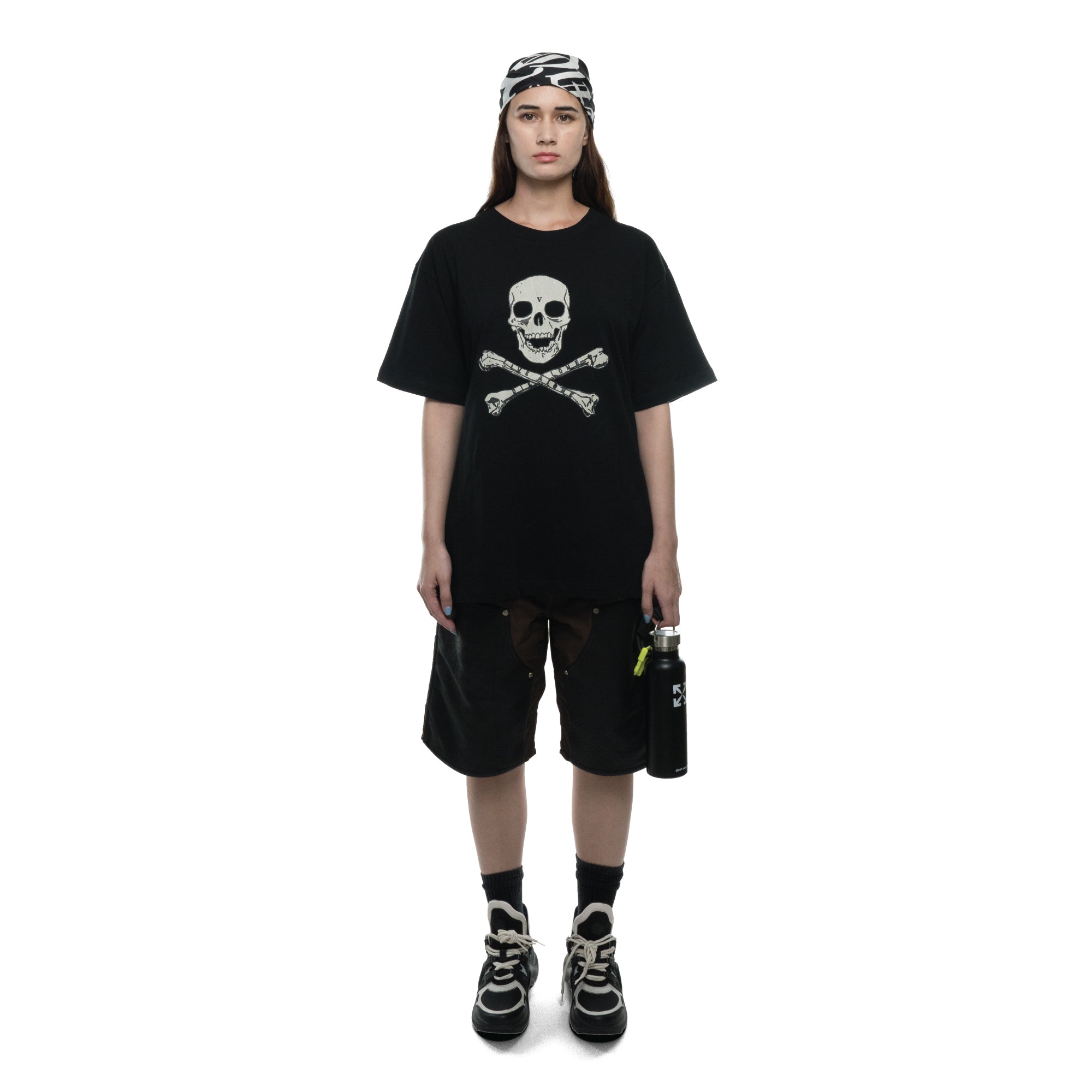 Vlone Skull & Bone Tee Black