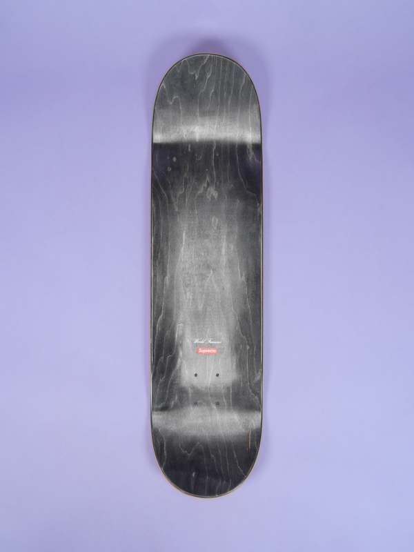 Supreme Smoke Skateboard Deck Red