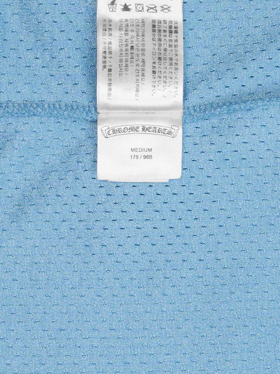 Chrome Hearts Sports Mesh Warm Up Jersey	Blue