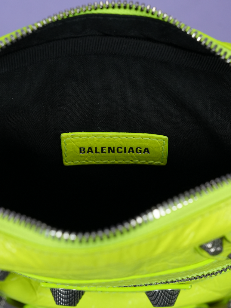 Balenciaga Cagole Crossbody Bag Yellow