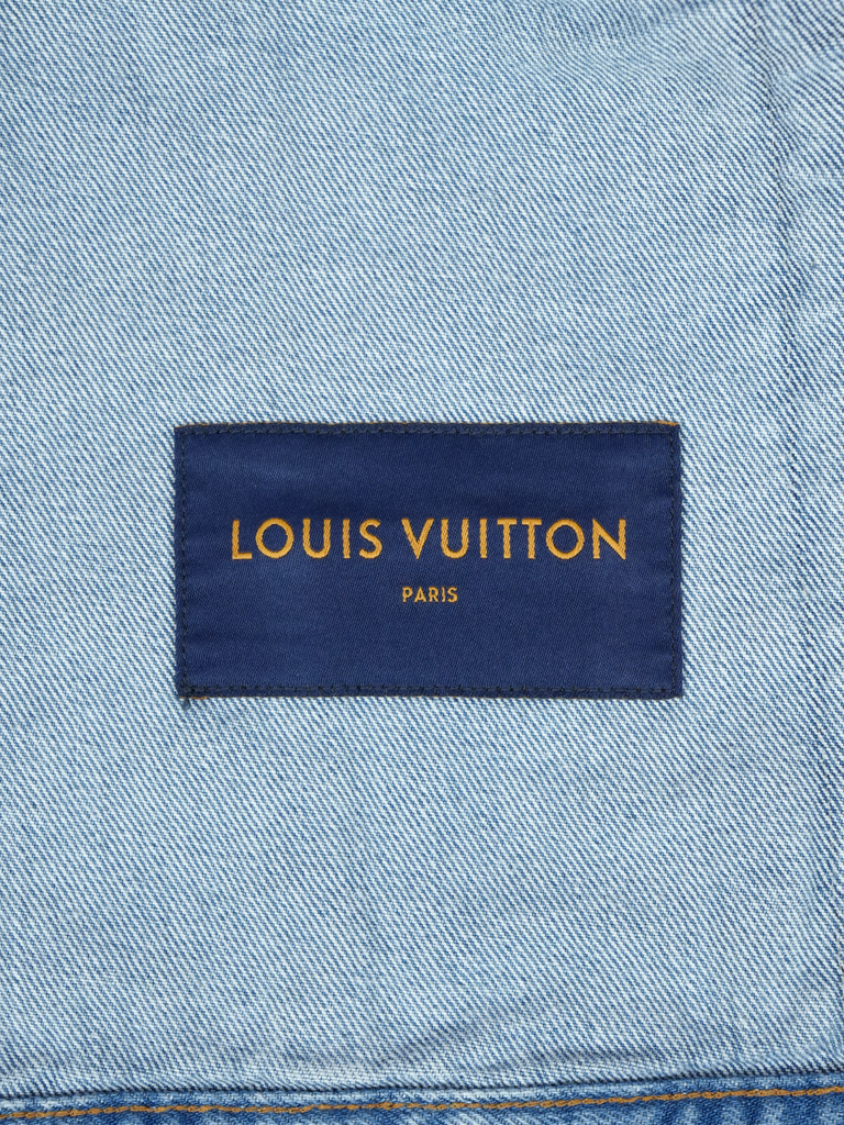 Louis Vuitton DNA Denim Jacket Blue