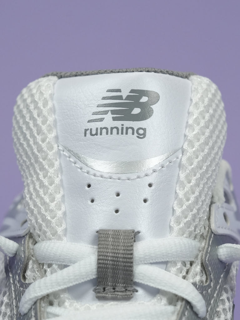 New Balance 530 White Silver Metallic