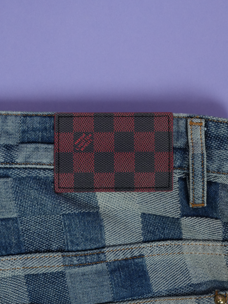 Louis Vuitton Damier Denim Skate Pants