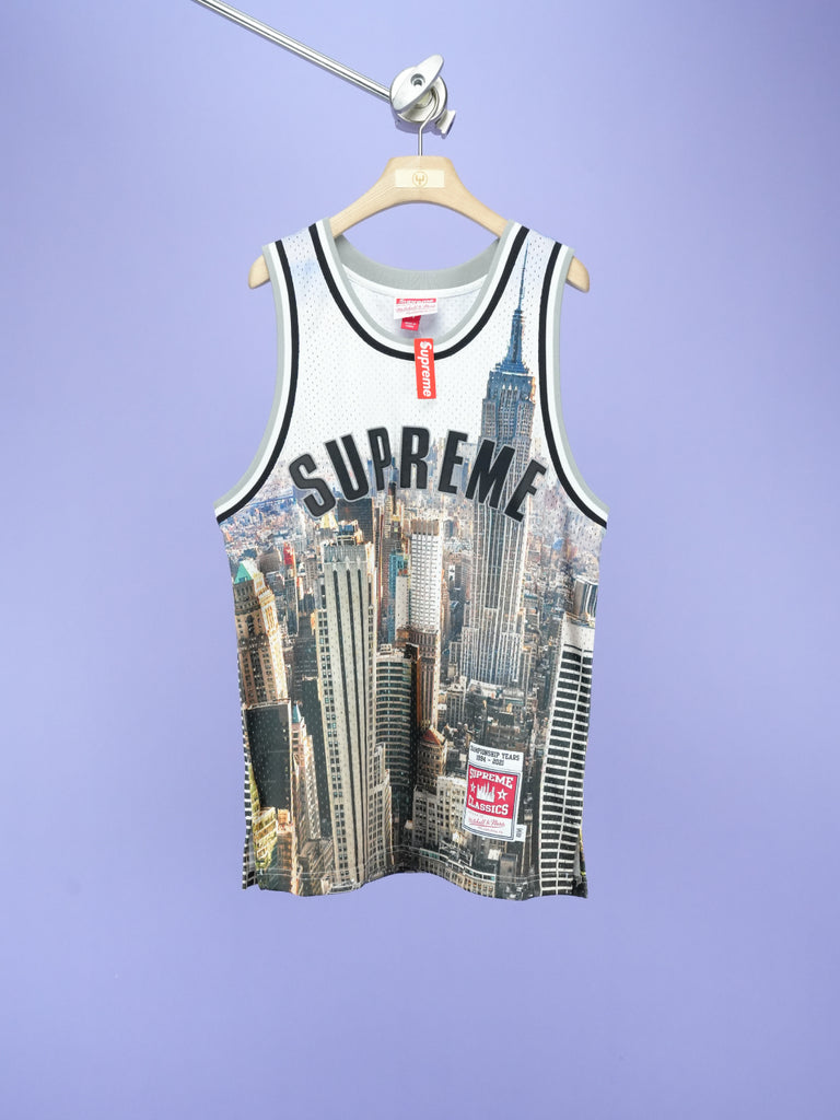 Supreme / Mitchell & Ness Basketball Jersey Skyline