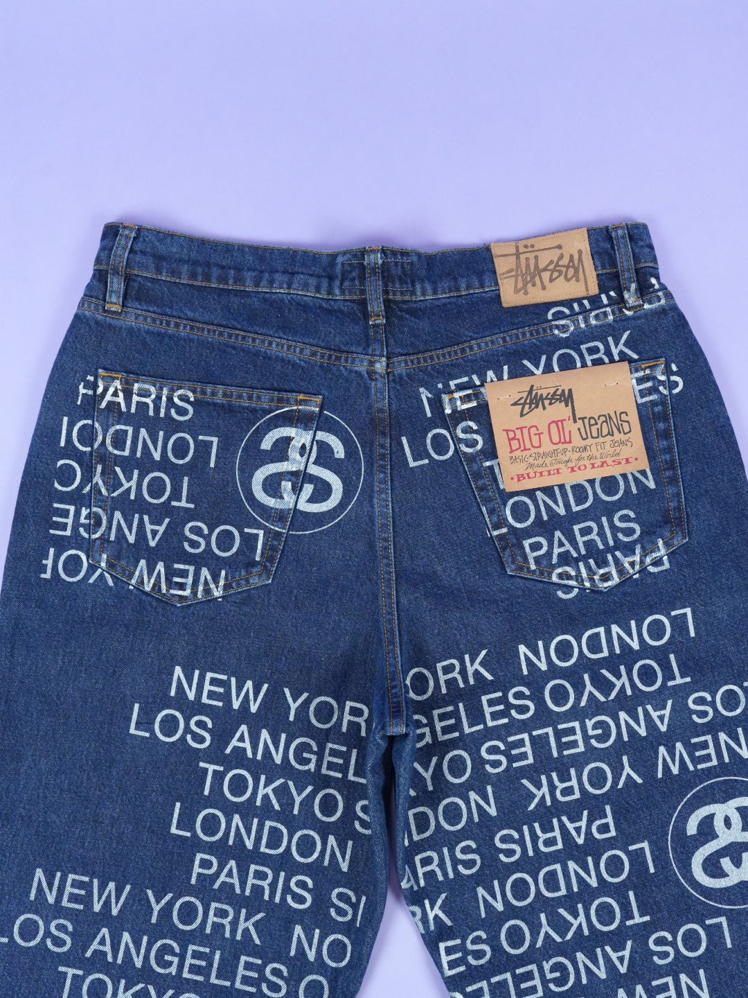 Stussy Big Ol' Denim City Link Jean One Wash