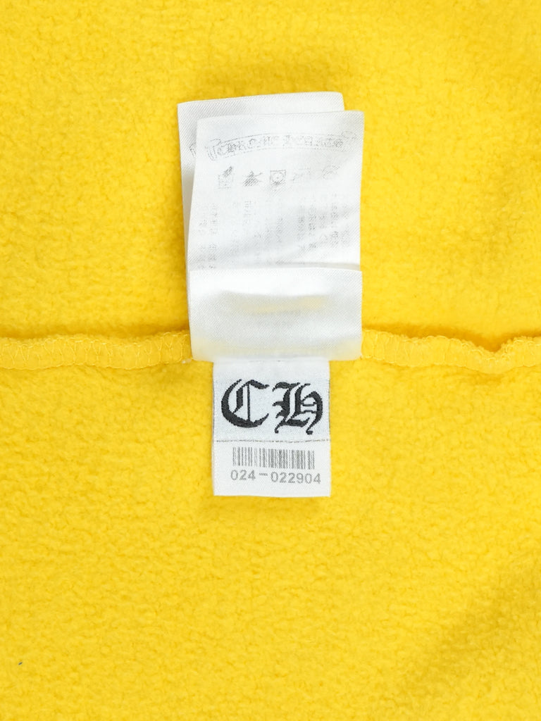 Chrome Hearts / Selfridges Exclusive +22+n'+33+ V Neck Hoodie Yellow