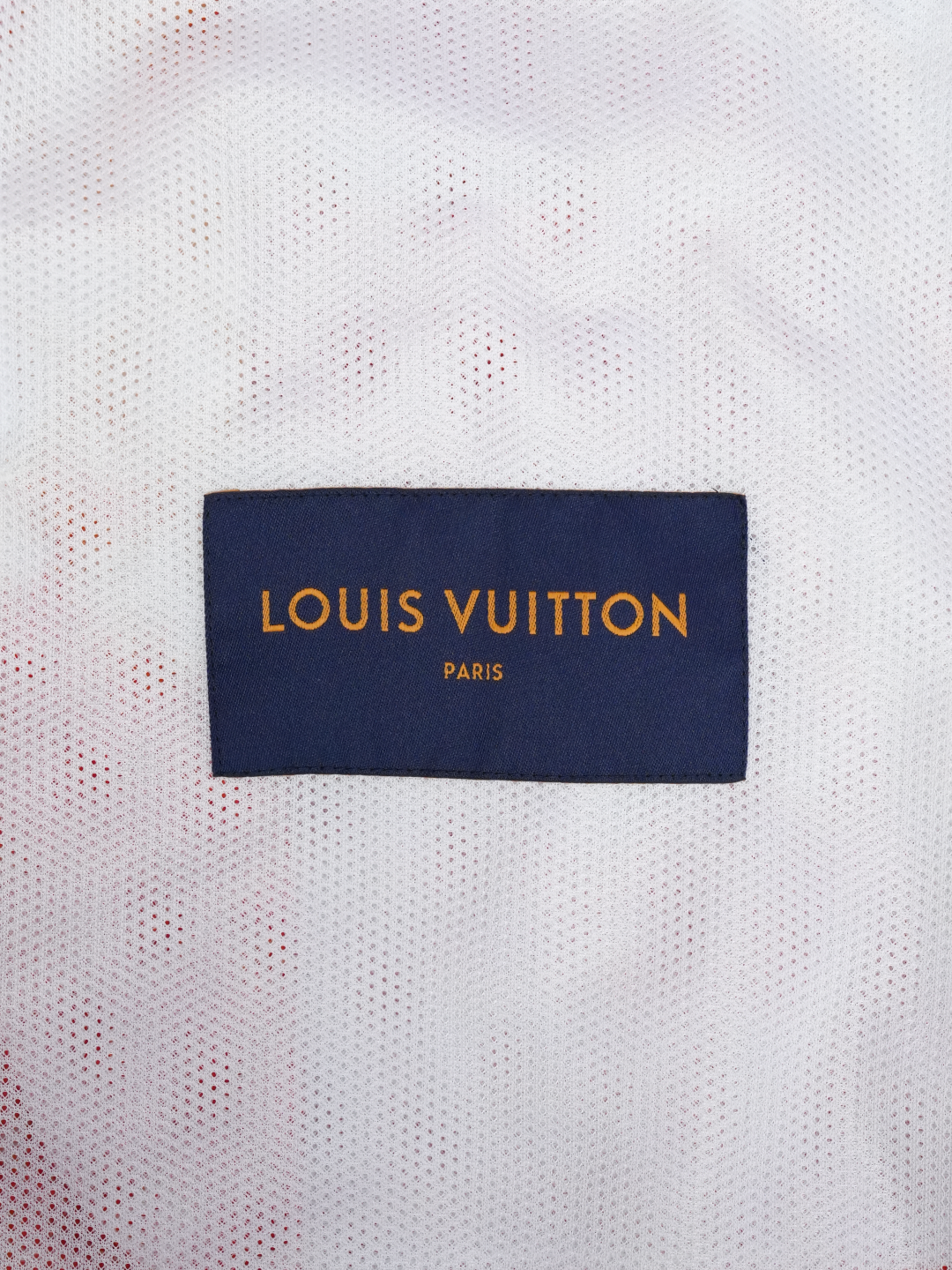 Louis Vuitton	Monogram Bandana Windbreaker Orange/White