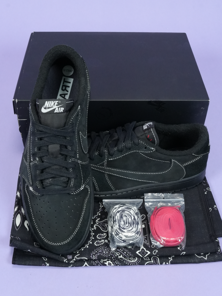 Jordan / Travis Scott 1 Retro Low OG SP Black Phantom