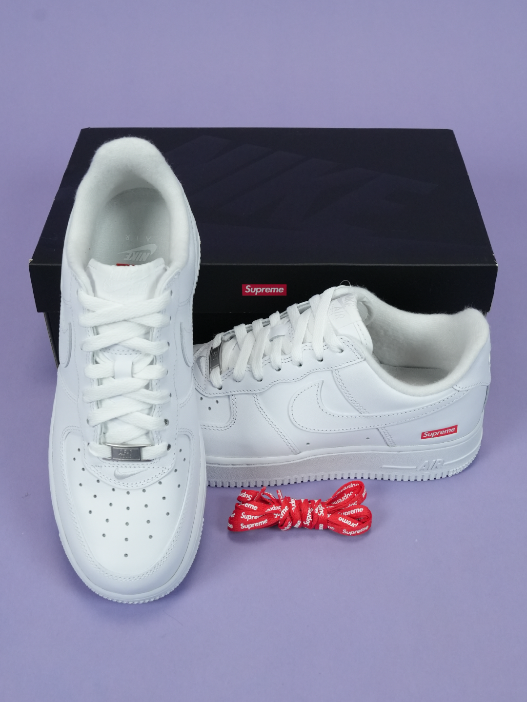 Nike / Supreme Air Force 1 Low White