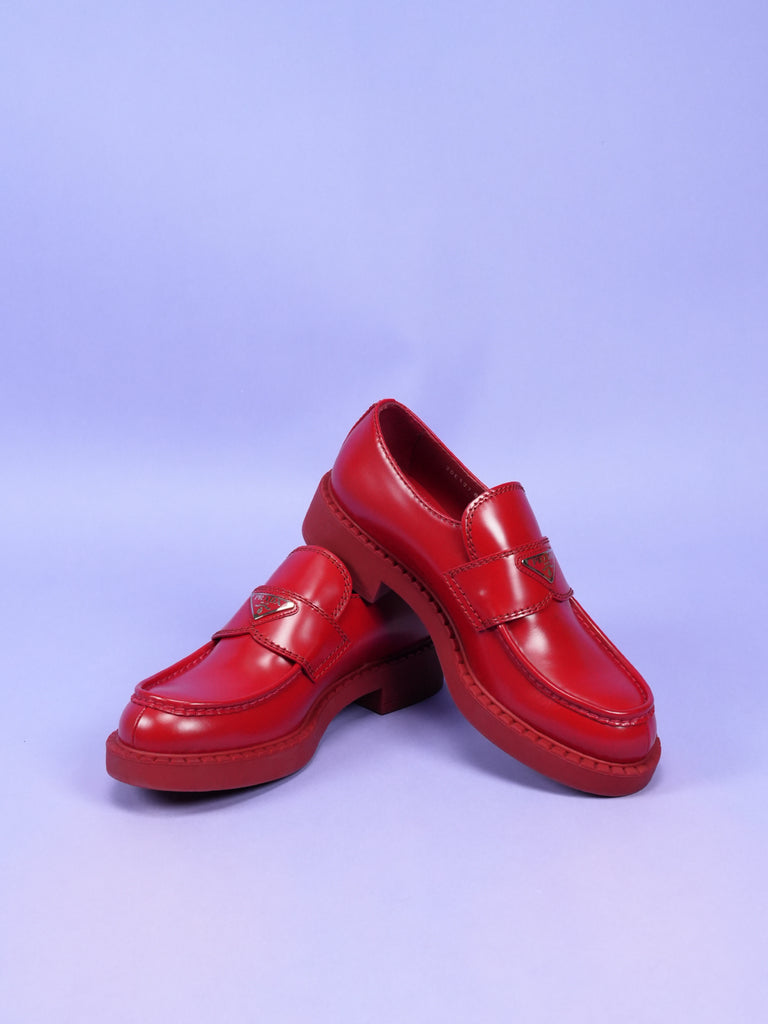 Prada Loafers Red