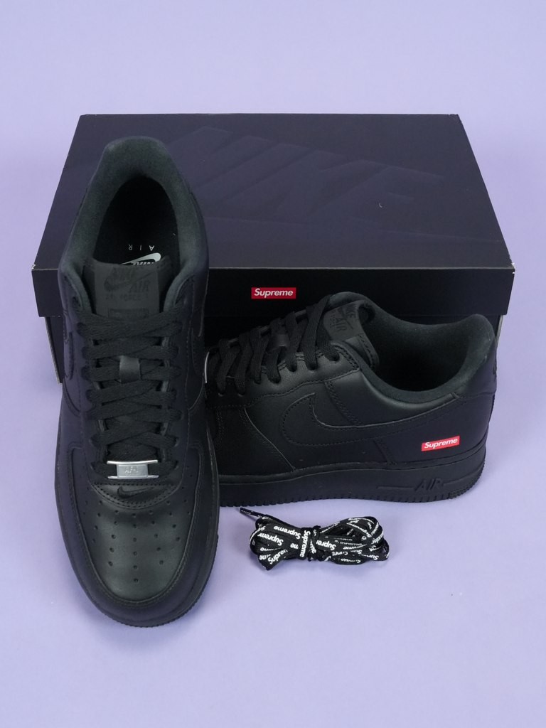 Nike / Supreme Air Force 1 Low Black