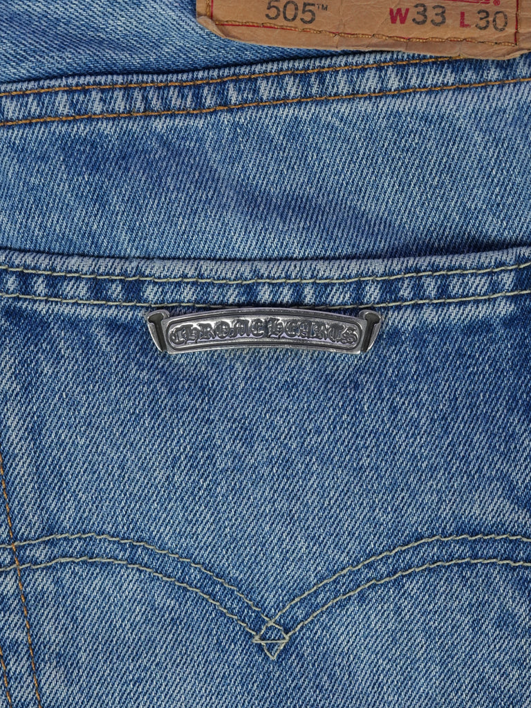 Chrome Hearts Vintage Levi's 505 Jeans Indigo