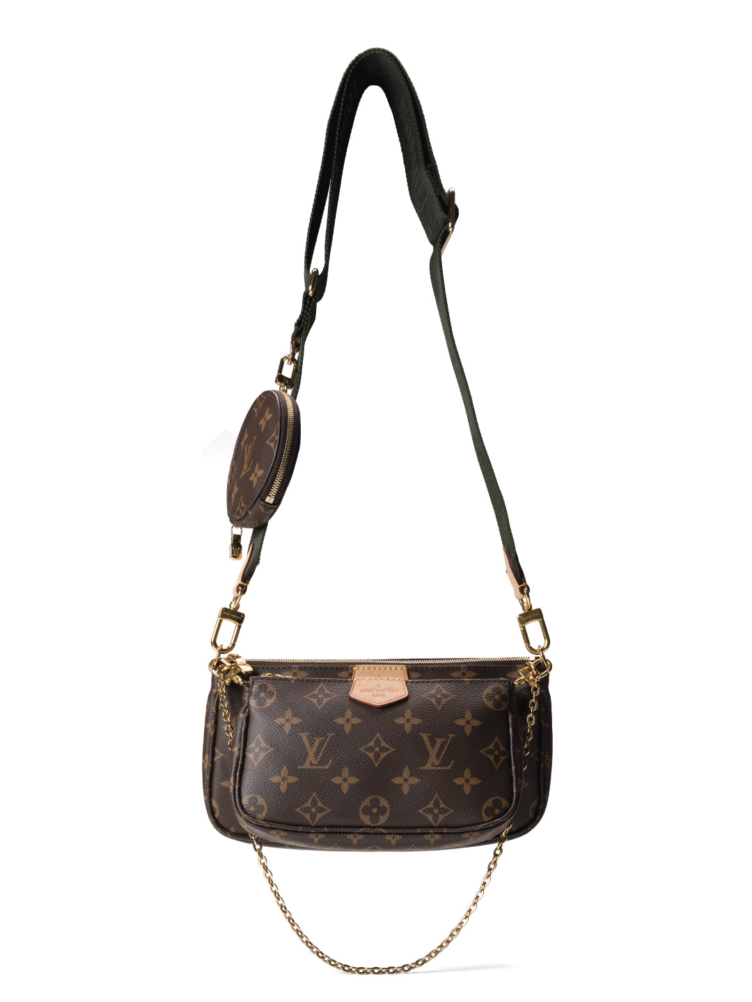 Louis Vuitton	Multi Pochette Accessoires Bag	Khaki