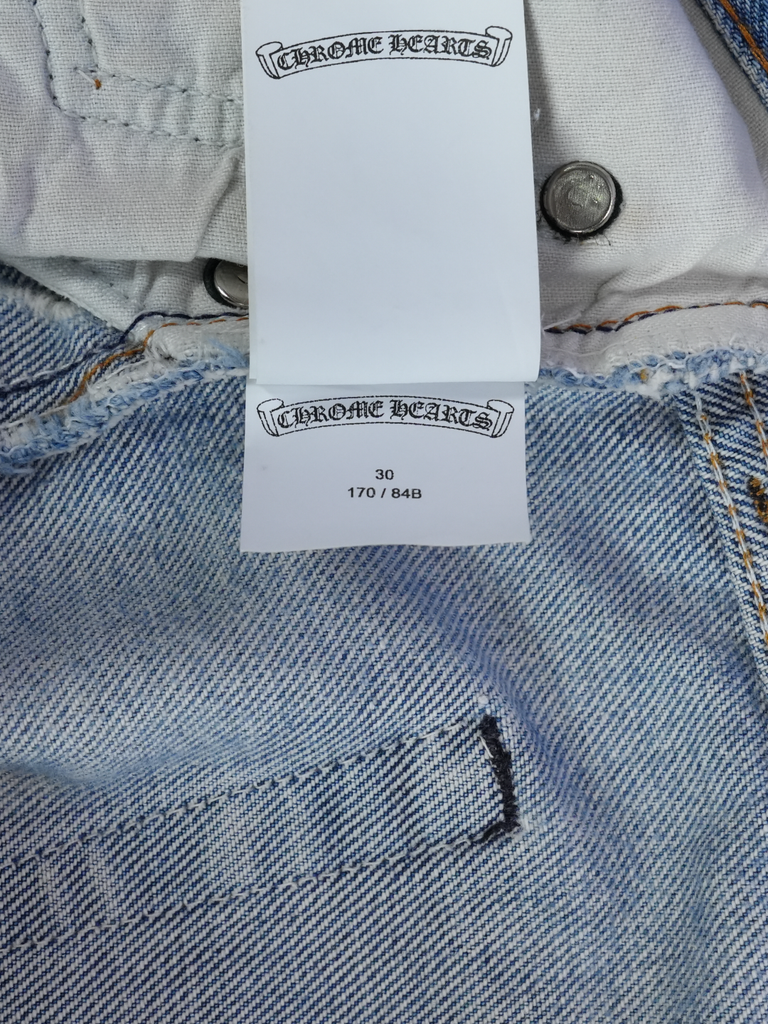 Chrome Hearts Vintage Levi's 501 Jeans Indigo