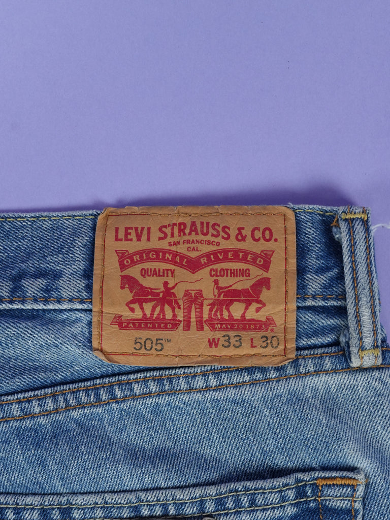 Chrome Hearts Vintage Levi's 505 Jeans Indigo