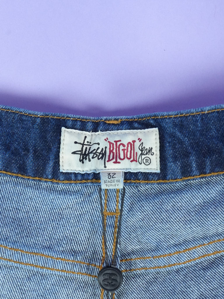 Stussy Big Ol' Denim City Link Jean One Wash