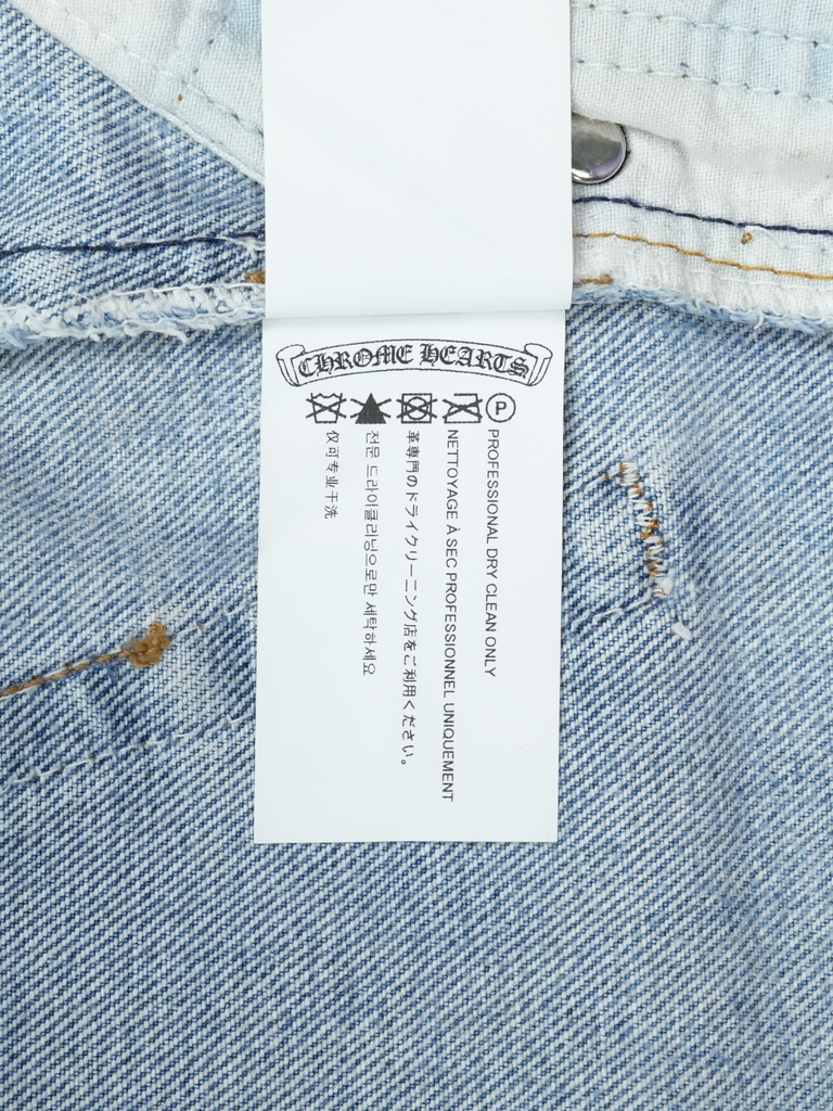 Chrome Hearts Vintage Levi's 501 Jeans Indigo