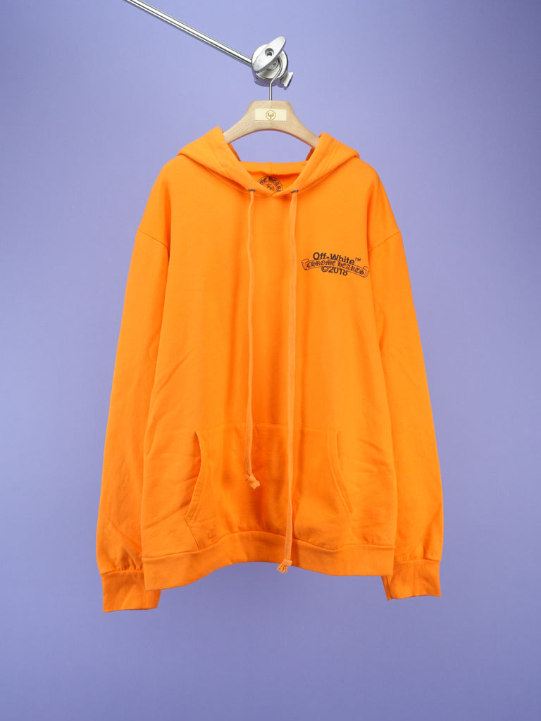 Chrome Hearts / Off-White 2018 Hoodie Orange