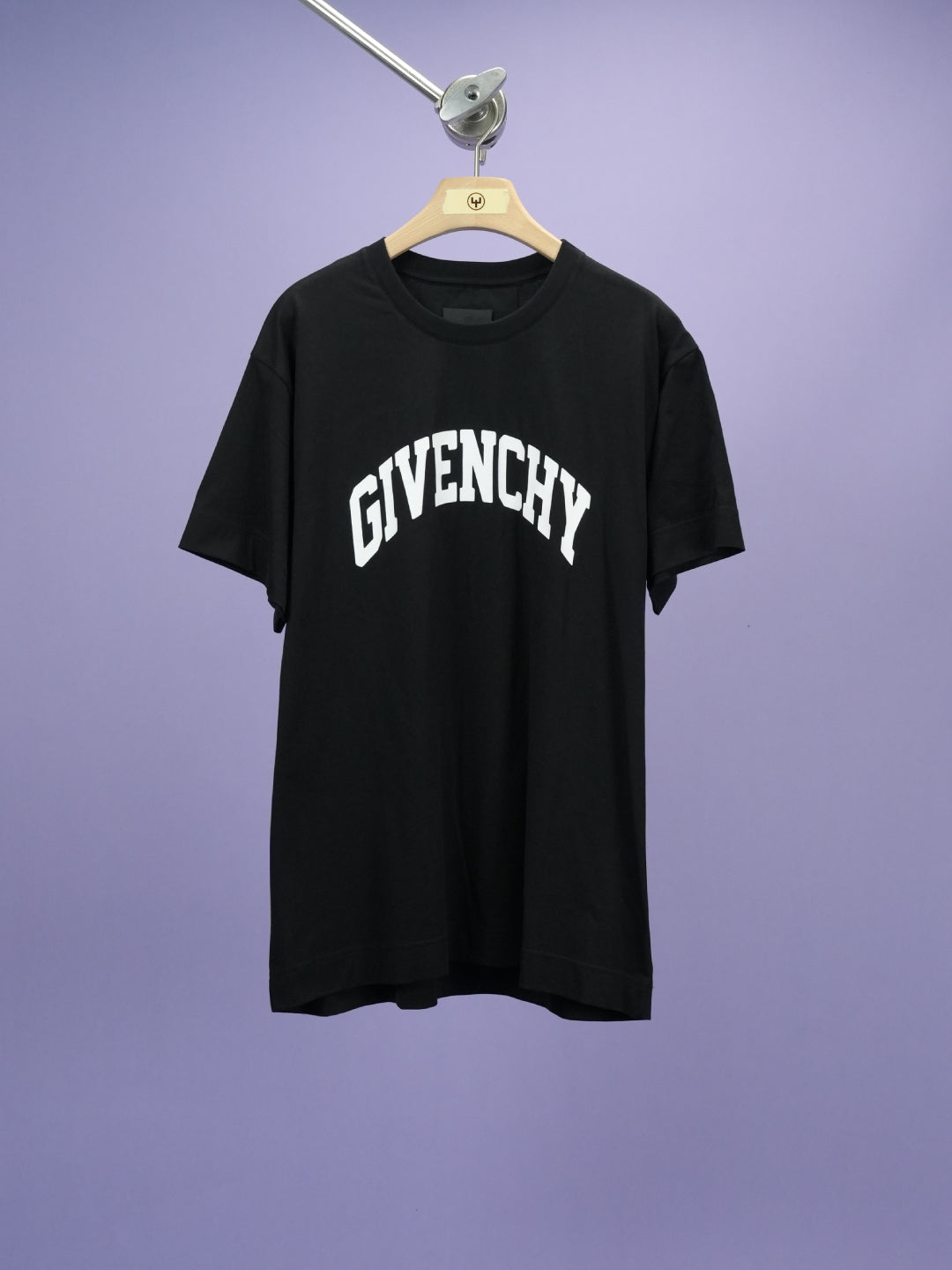 Givenchy College Logo Printed T-Shirt Black