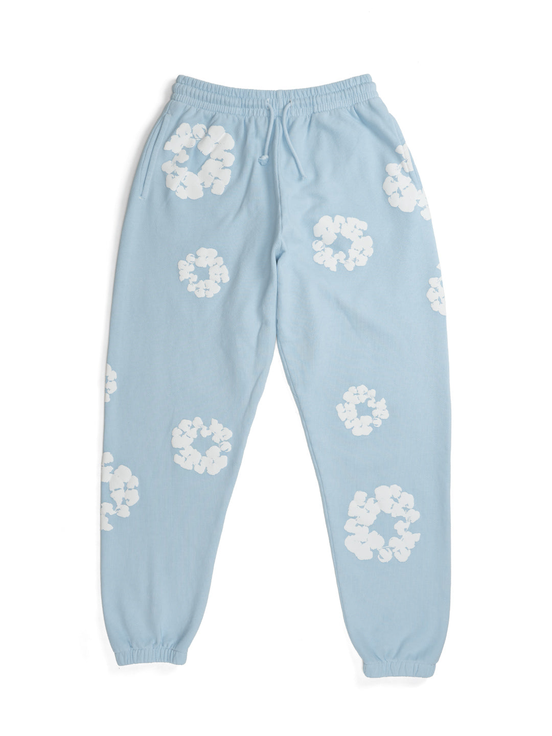 Denim tears Mono Cotton Wreath Sweatpants	Blue