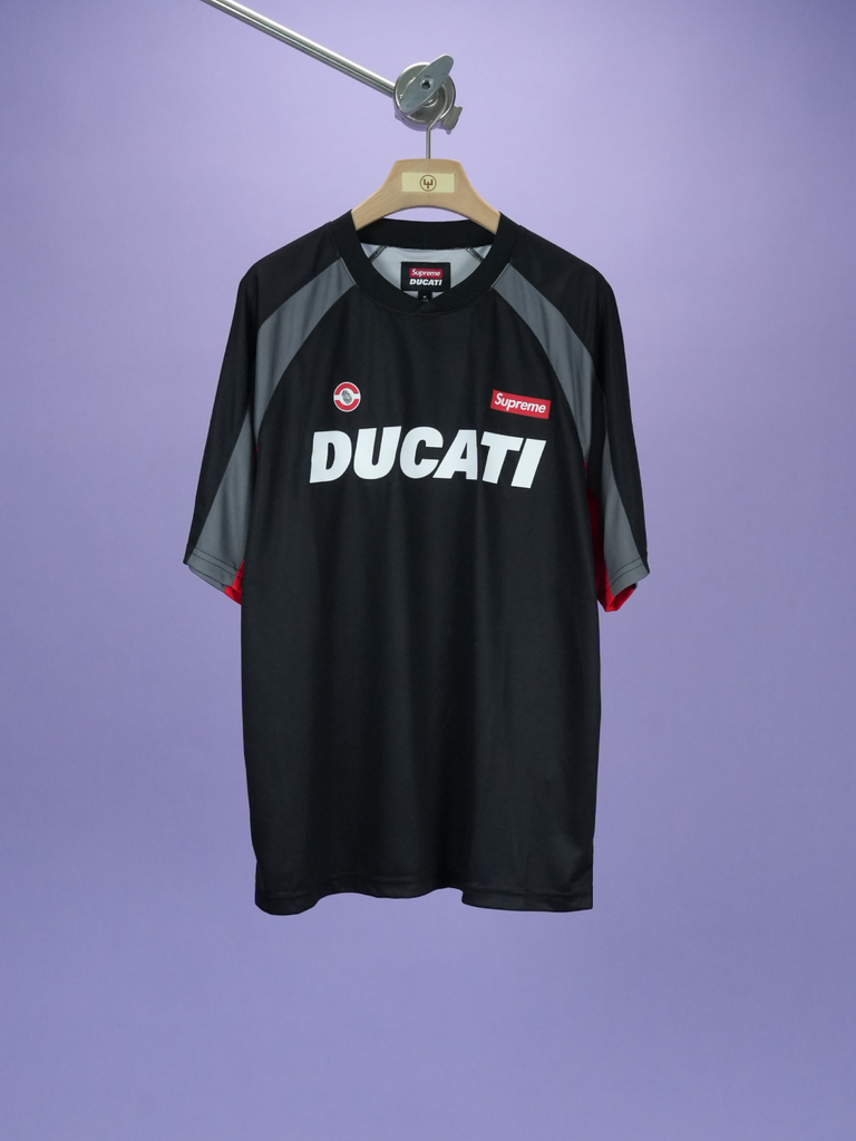 Supreme / Ducati Soccer Jersey Black