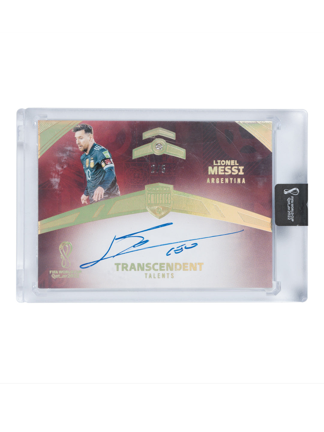 Panini 2022 Panini Eminence Transcendent Talents Autographs (Lionel Messi)	(/5)