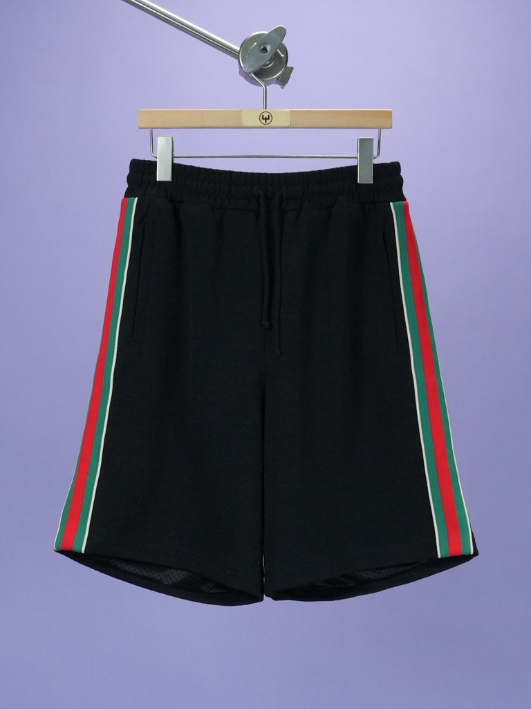 Gucci GG Jacquard Jersey Bermuda Short Black