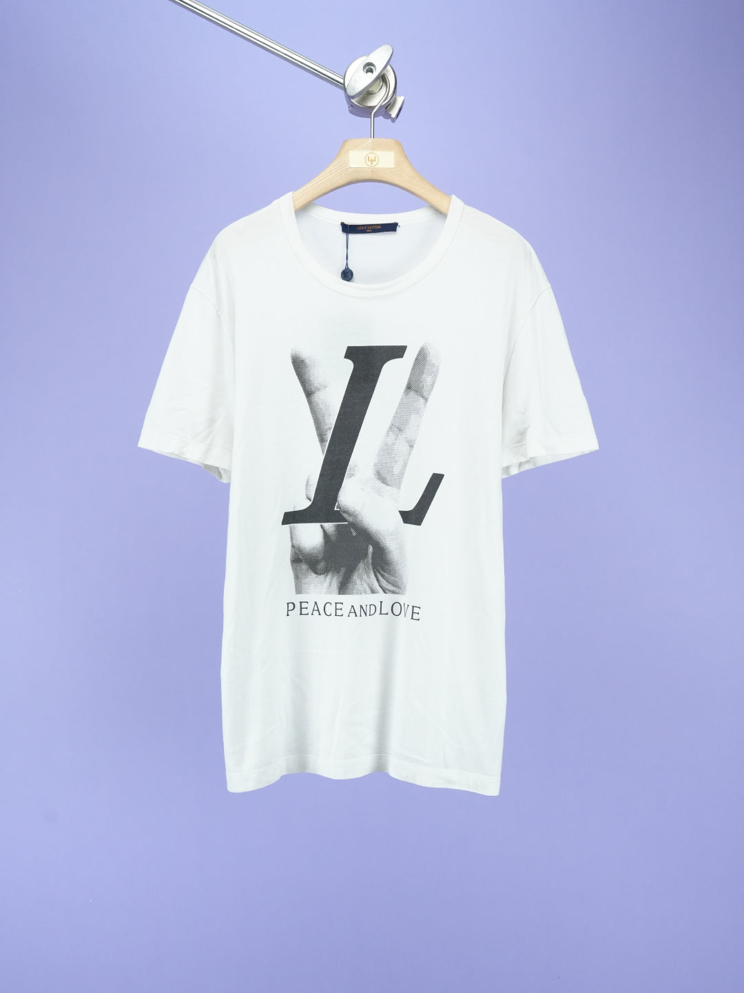 Louis Vuitton	Peace and Love T-Shirt White