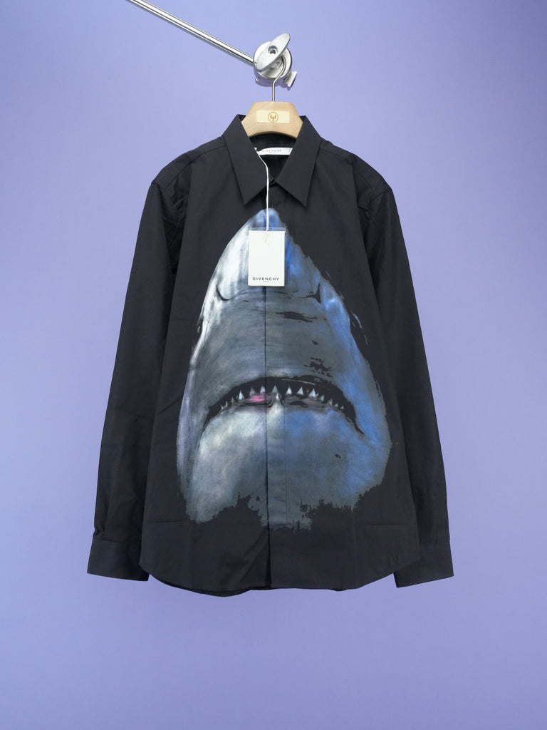 Givenchy Shark Shirt Black