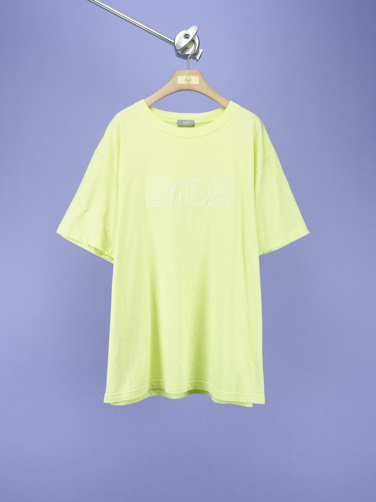 Dior Relaxed Fit T-Shirt Yellow