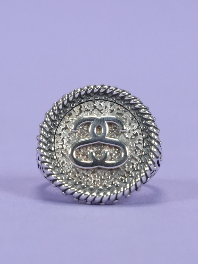 Stussy Sovereign Ring Sterling Silver