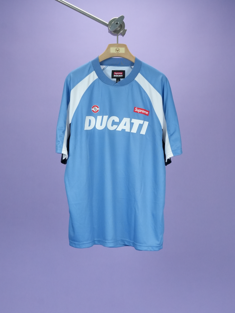 Supreme / Ducati Soccer Jersey Blue