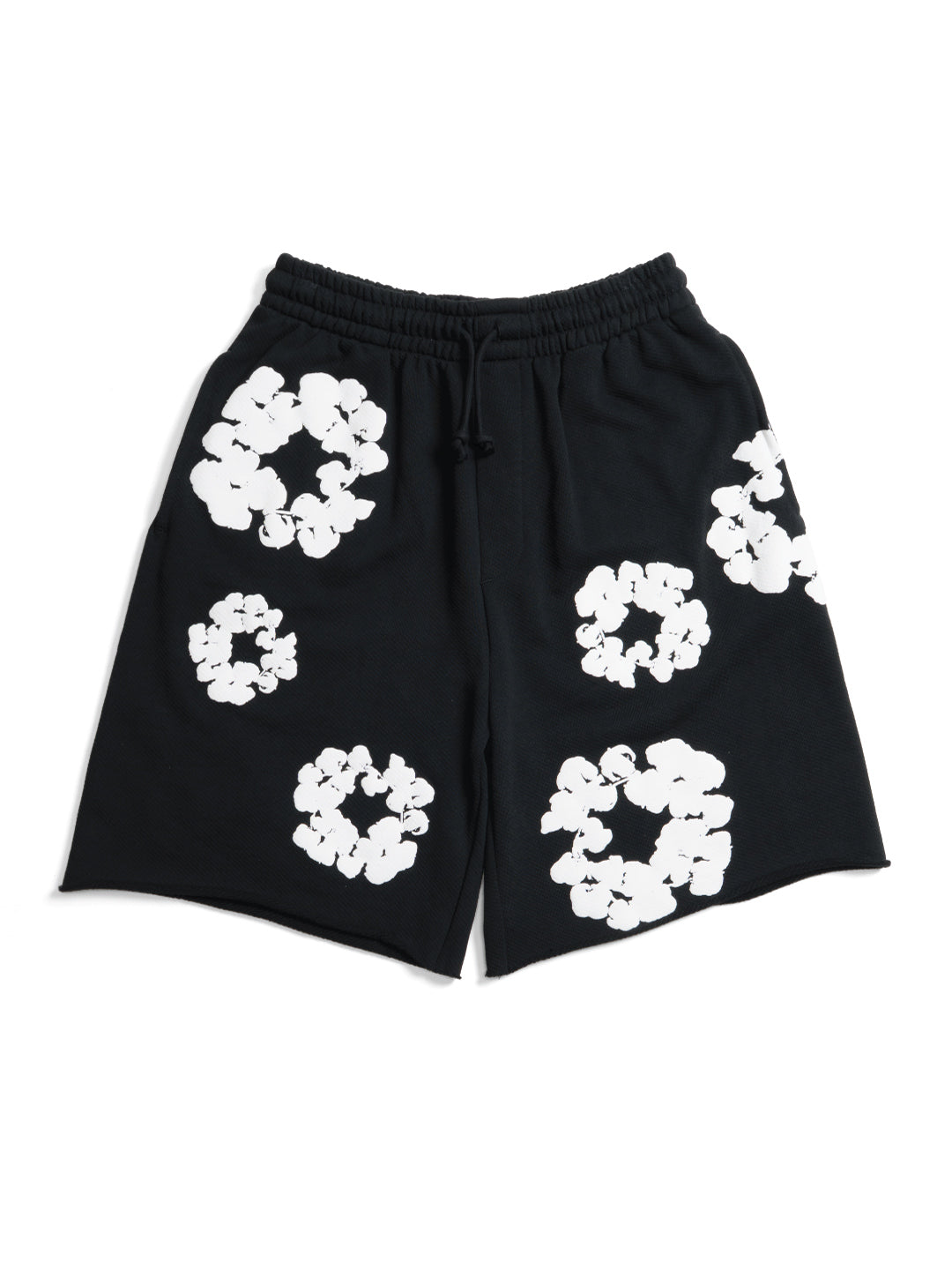 Denim Tears The Cotton Wreath Shorts Black