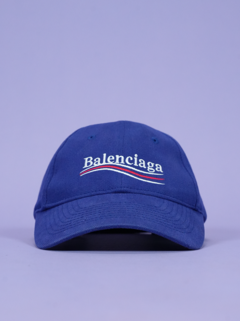 Balenciaga Political Campaign Cap Blue