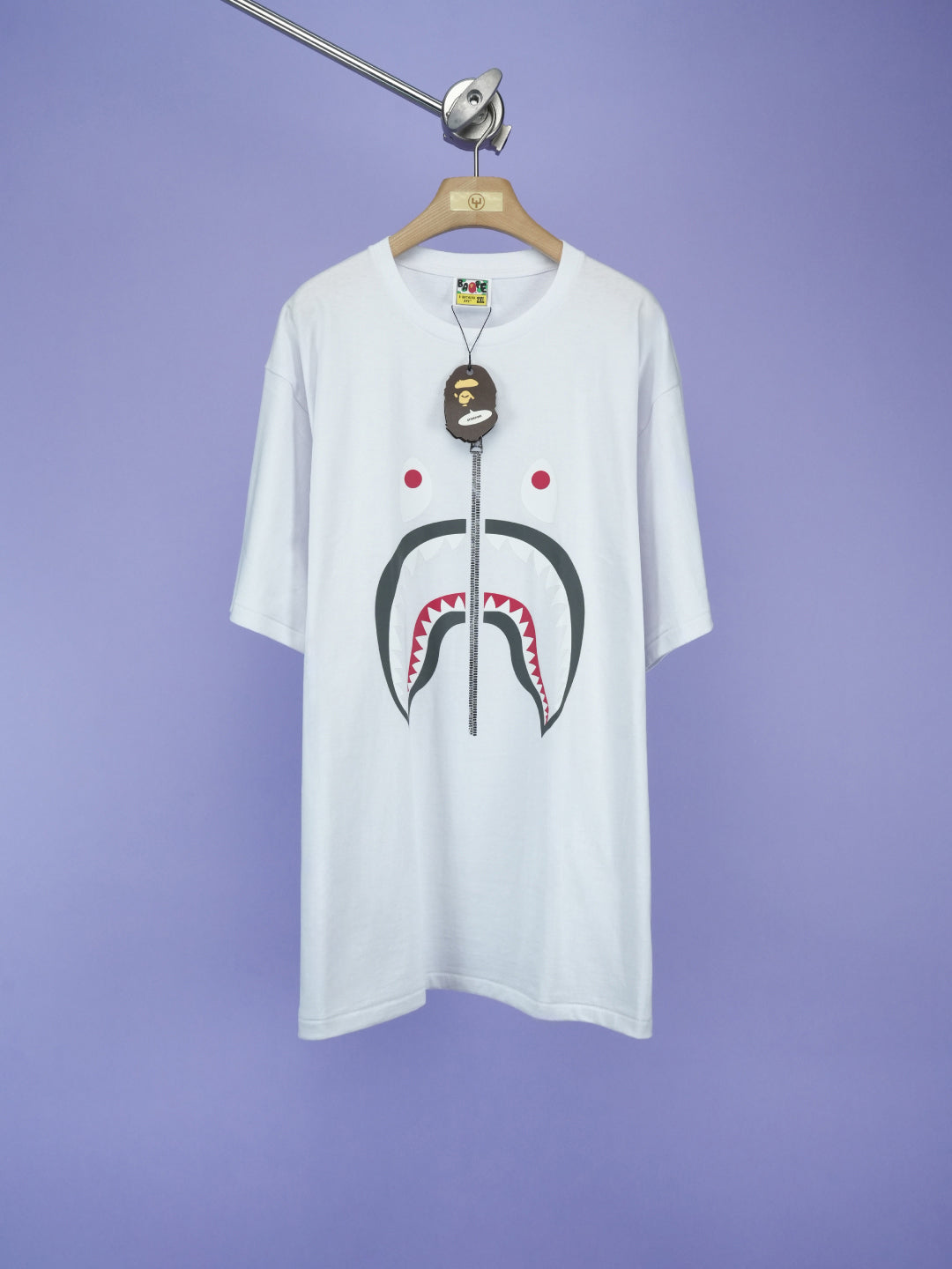 Bape Shark Tee White