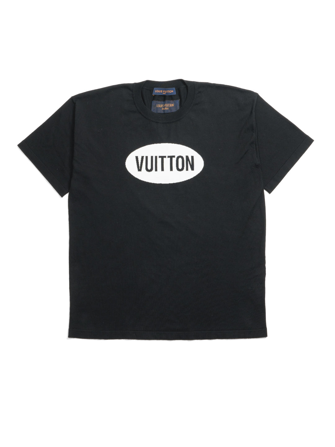 Louis Vuitton	Round Neck Short Sleeve Black