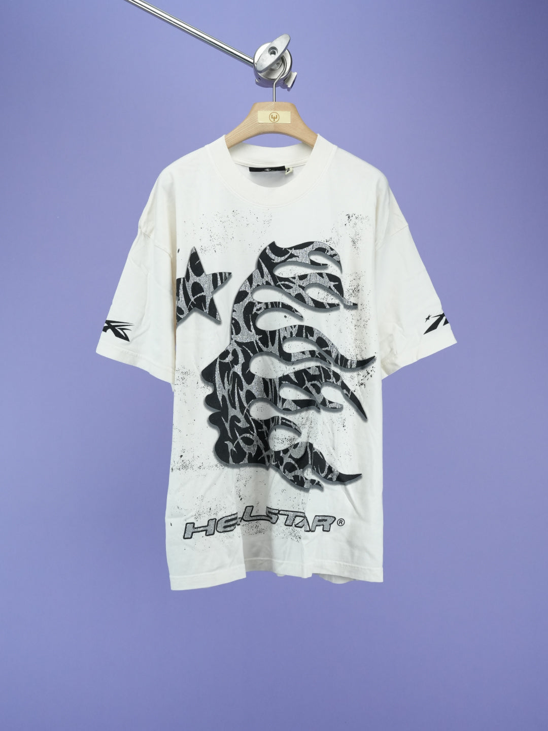 Hellstars	Glitter P2P T-Shirt	White