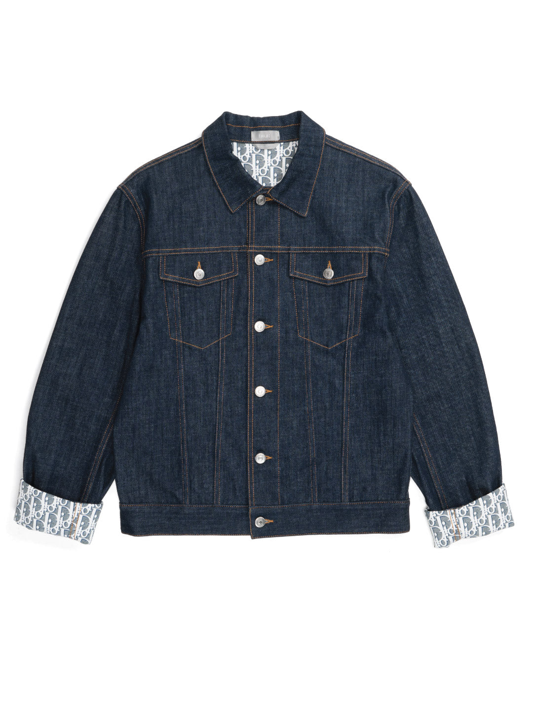 Dior	Oblique Jacket Blue Denim